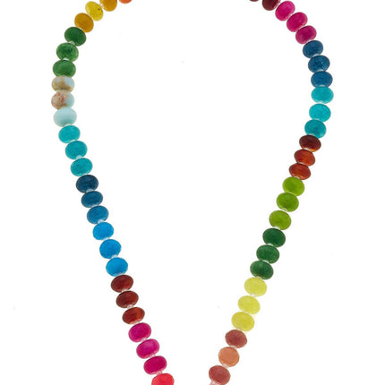 Lucy Gemstone Beaded Charm Necklace Base
