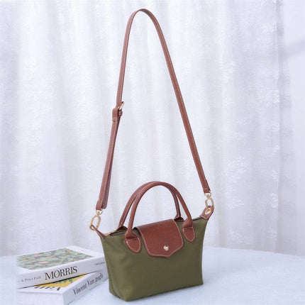 Britney Nylon Double Handle Crossbody Bag