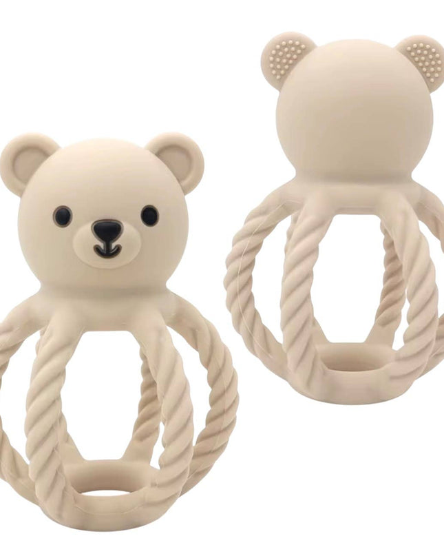 Silicone Teddy Rattle