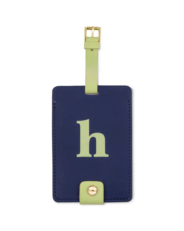 Just Mine Initial Luggage Tag by Kate Spade