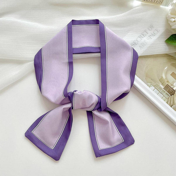 Long Thin Ribbon Scarf – Ponytail, Neck, or Purse_CWASC0726
