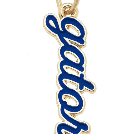 Florida Gators Enamel Script Charm