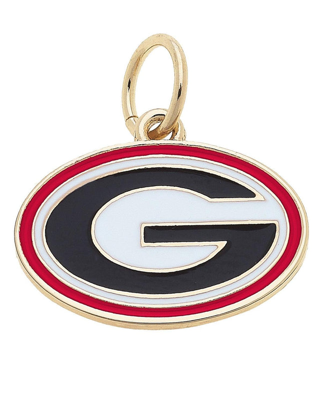 Georgia Bulldogs Enamel Logo Charm Charm