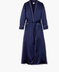 Men's Petite Plume Silk Robe