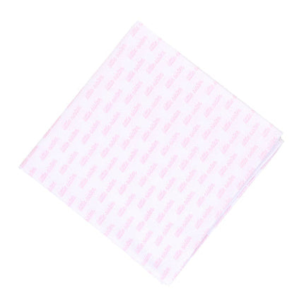 Little Sister pink printed swaddle blanket — sweet sibling baby shower gift
