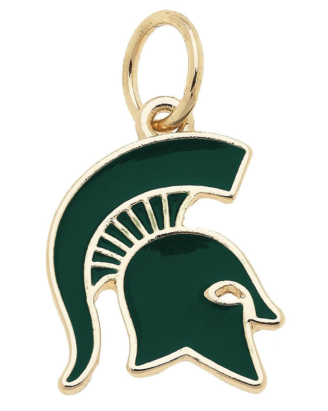 Michigan State Enamel Logo Charm Charm
