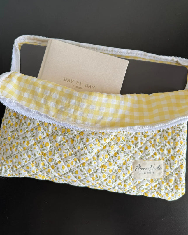 Buttercup Quilted Laptop Sleeve