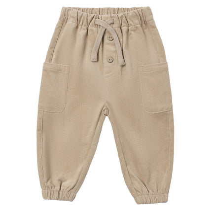 Quincy Mae Luca Pant in Latte corduroy