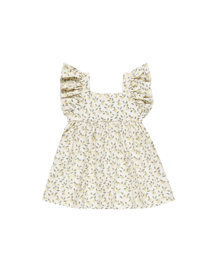 Mariposa Dress - Lemons