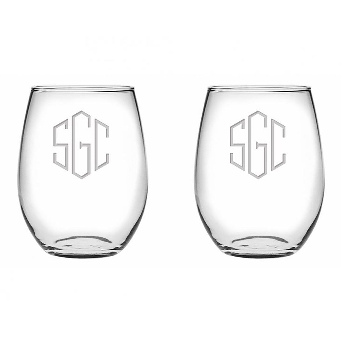 Personalized Stemless Wine Glassl