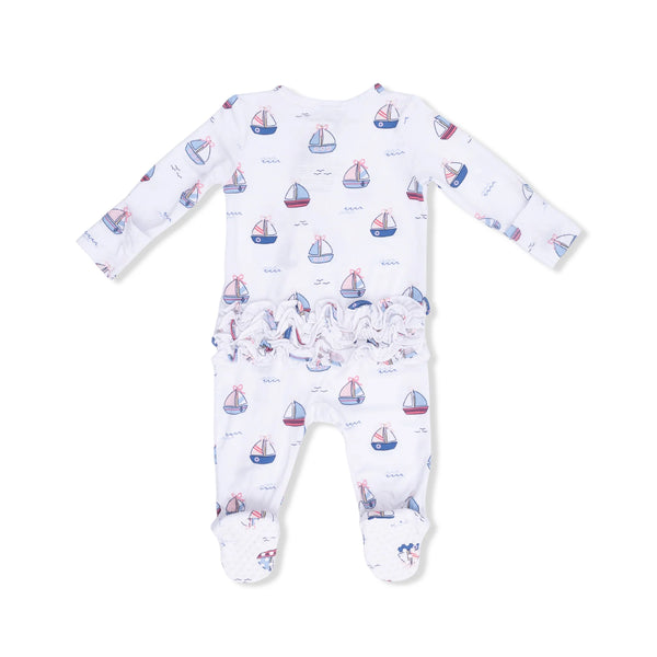 Bubbly Sailboats - Pink