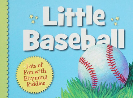 Little Baseball Toddler Board Book cover