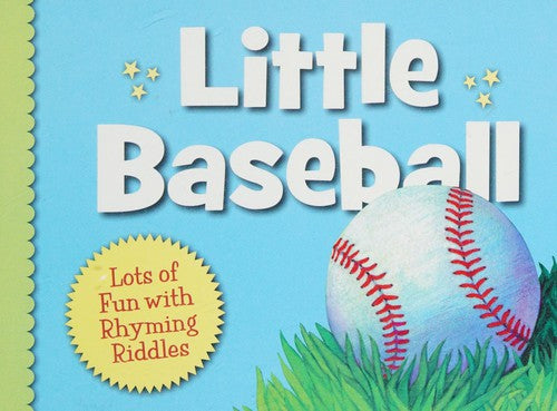 Little Baseball Toddler Board Book cover
