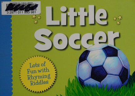 Little Soccer Toddler Board Book cover