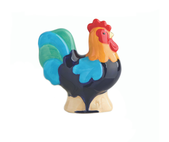 Nora Fleming Cock a Doodle Doo Rooster Mini — farm decorative attachment for Nora Fleming serveware