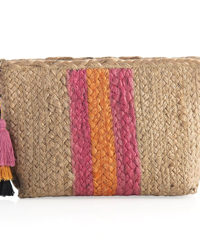 Etta zip pouch — fun colorful accessory bag, gift for her