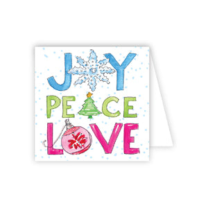 Joy Peace Love - Enclosure Card