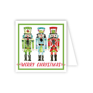 Merry Christmas Nutcracker Enclosure Card