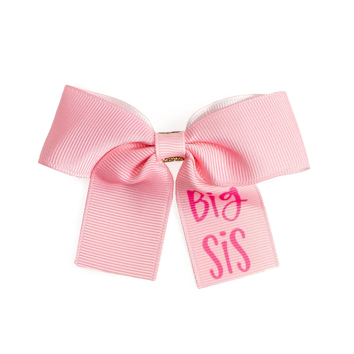 Big Sis Bow Clip - Pregnancy Announcement - Kids Hair Clip