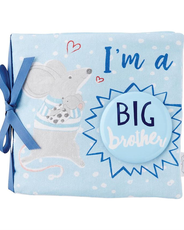 Big Brother book and pin set — sweet sibling announcement gift
