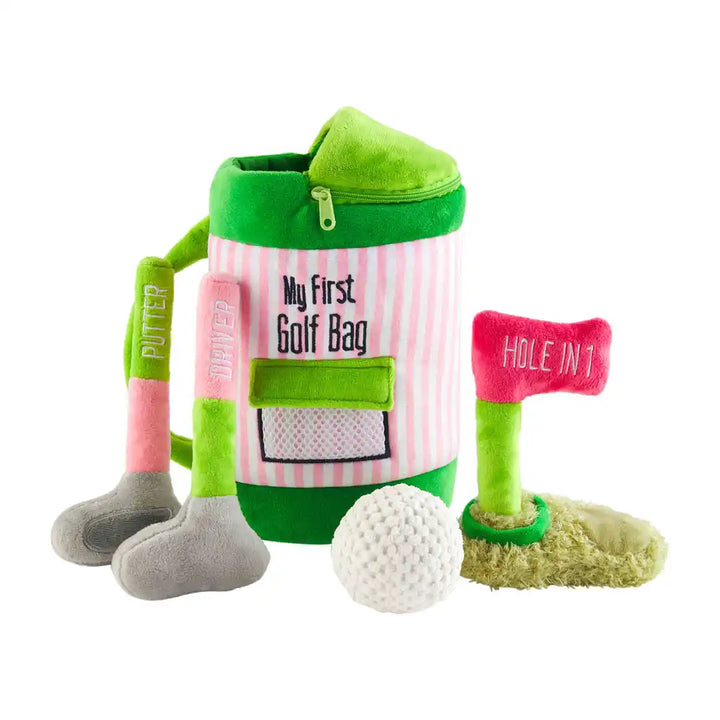 Pink Golf Plush Play Set