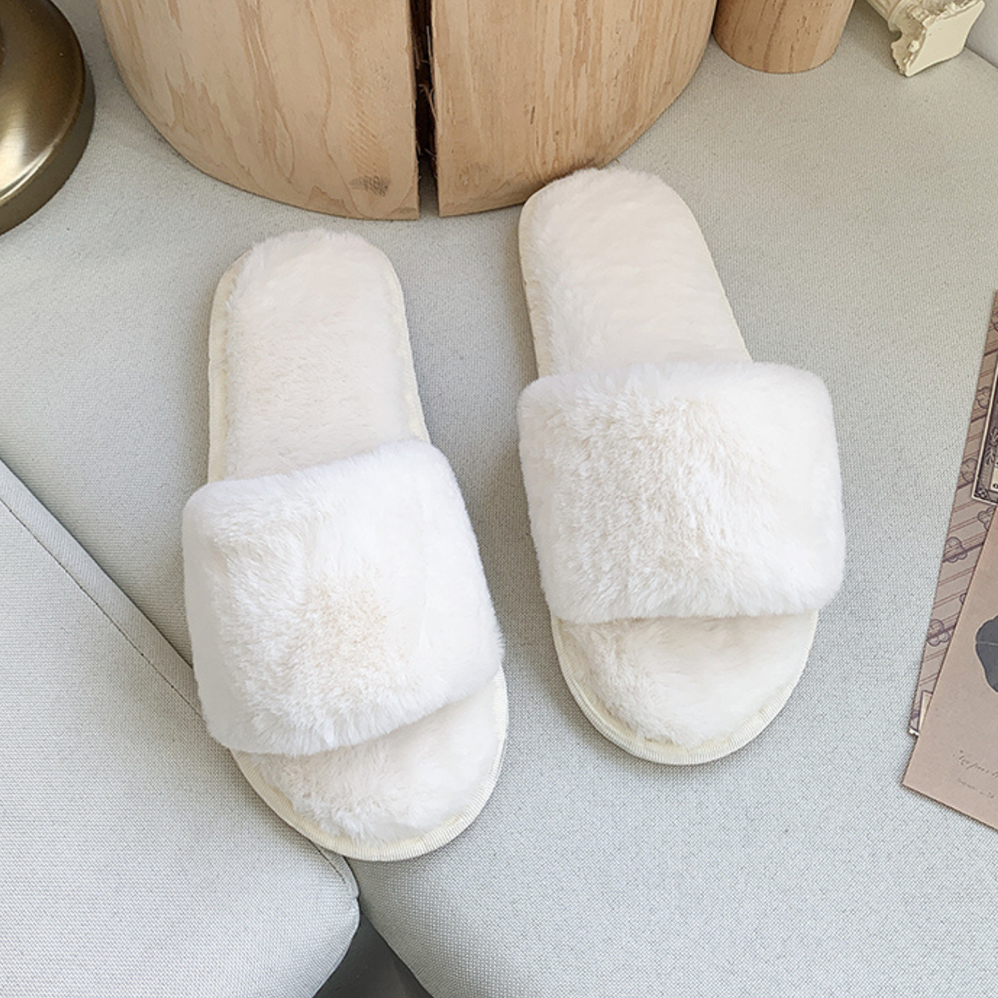 Women Slippers, Bridesmaid Gifts, Wedding Slippers  