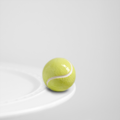 Nora Fleming Tennis Ball Mini — sports decorative attachment for Nora Fleming serveware