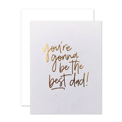 Best Dad greeting card — heartfelt Father's Day and birthday card