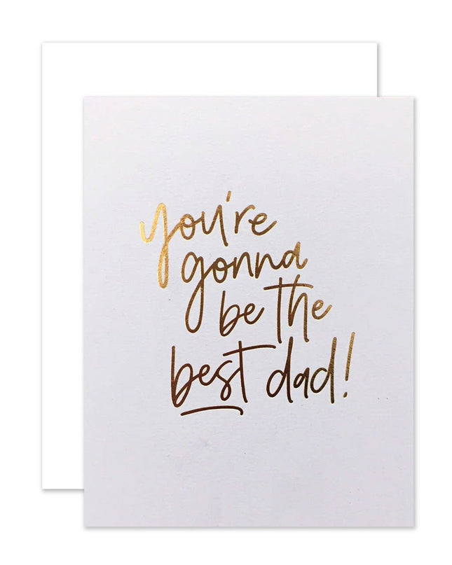 Best Dad greeting card — heartfelt Father's Day and birthday card