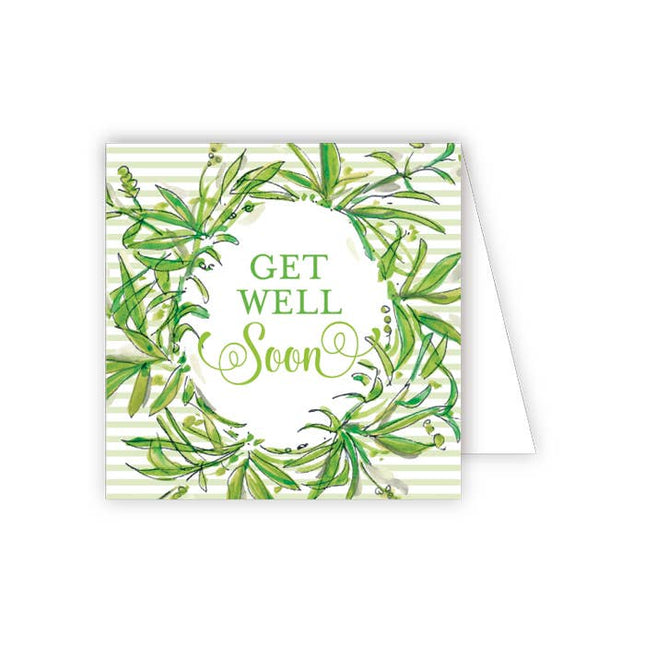 Get Well Soon enclosure card — thoughtful get well gift enclosure