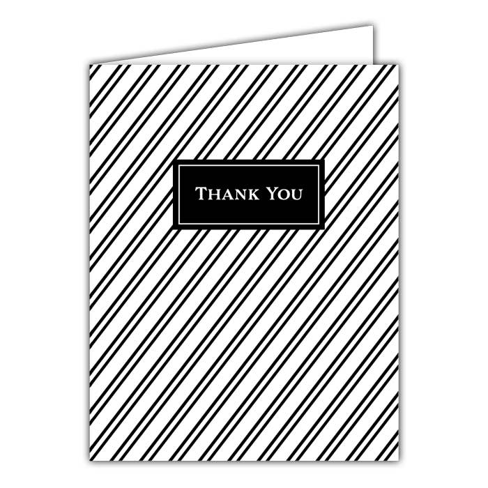 Thank You Small Folded Greeting Card