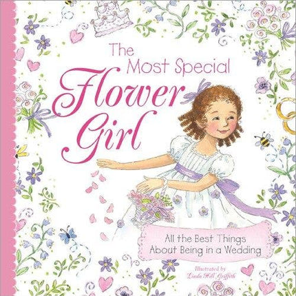 Most Special Flower Girl keepsake book — sweet wedding gift for flower girls