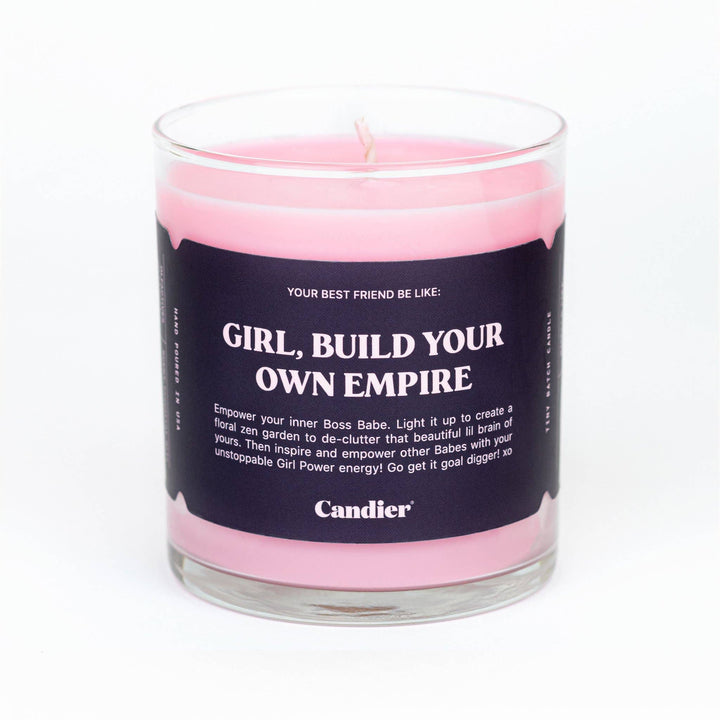 Build Your Empire Candle
