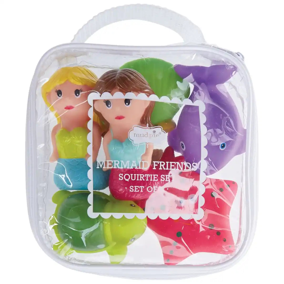 MERMAID BATH TOY SET