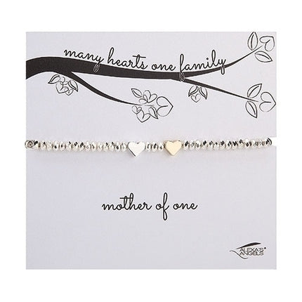 Mother of bracelet — personalized charm bracelet, Mother's Day gift