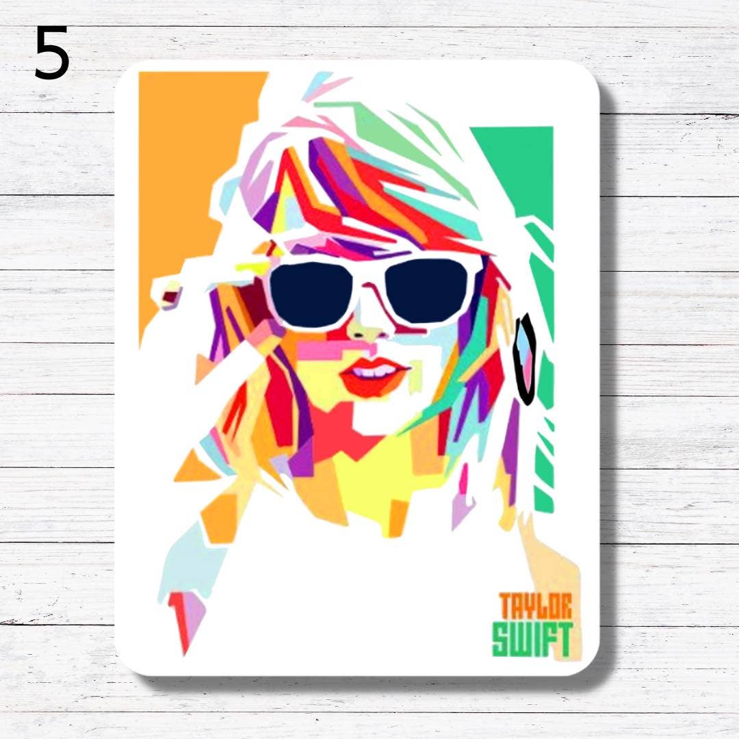 Taylor Swift 5 Sticker/Magnet: Glossy Vinyl