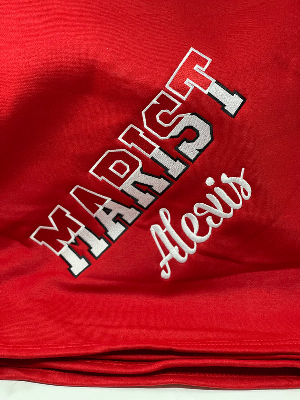 Personalized College Sweatshirt Blanket
