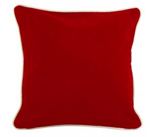 Monogram Pillows- Natural Burlap with White Embroidered Letter Pillow-  Custom letter pillows- Gift- 16x16- Cursive letter monogram pillow
