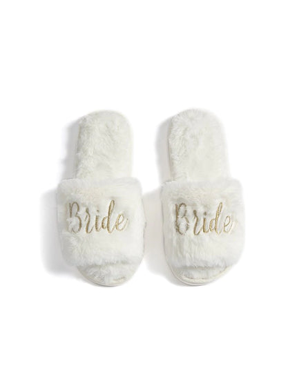 Bride slippers — fun bridal shower and bachelorette gift