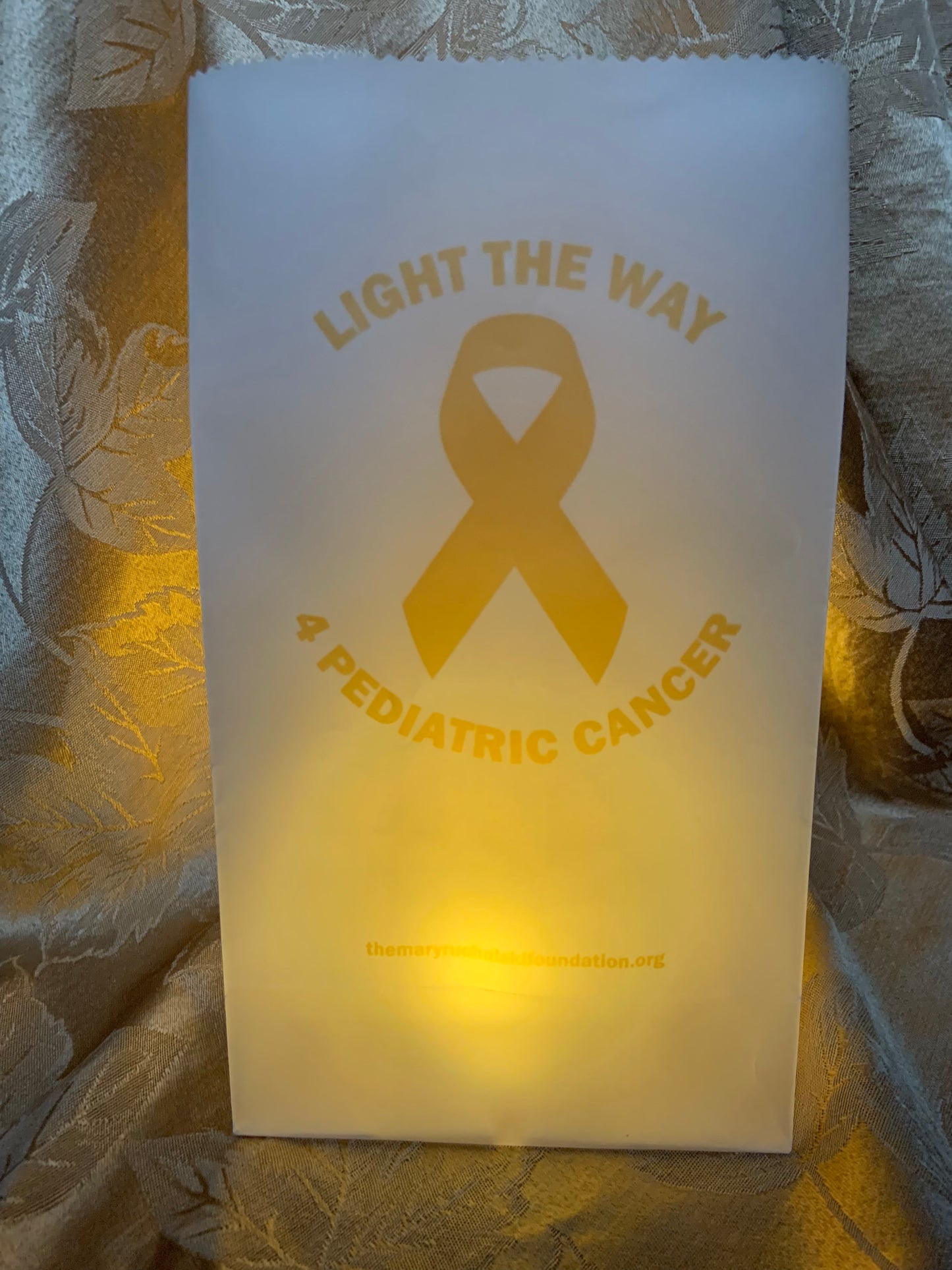 Lanterns - Light The Way 4 Pediatric Cancer Lantern - RESERVE & PAY IN STORE