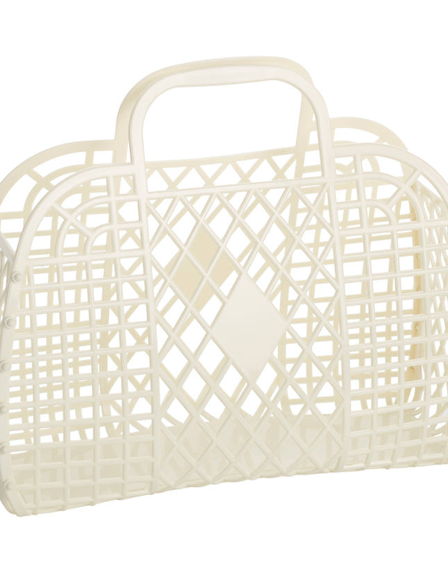 Retro Basket Jelly Bag - Large: Cream