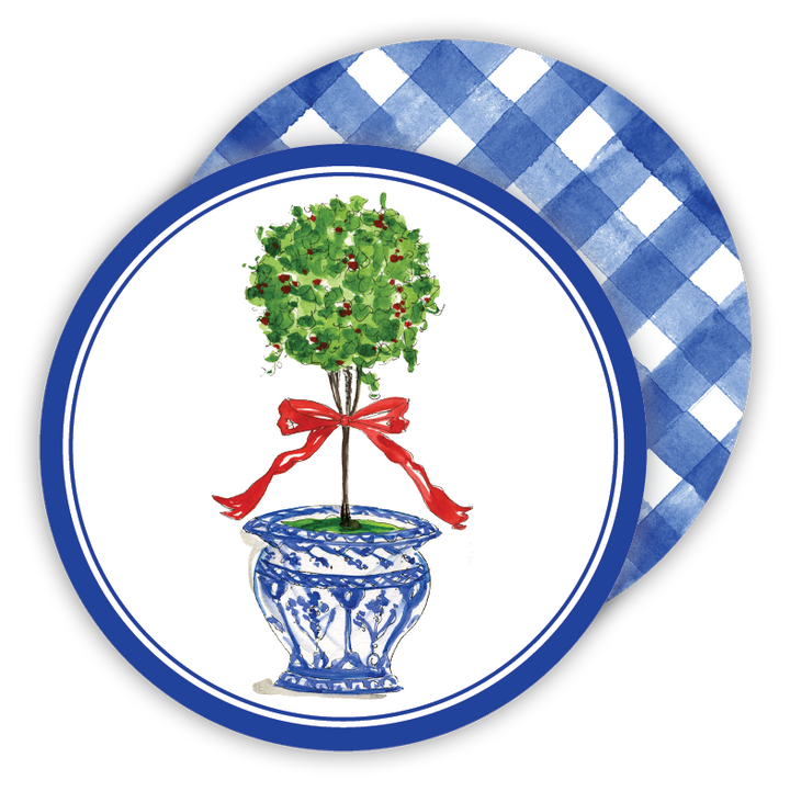 Christmas Topiary Coaster