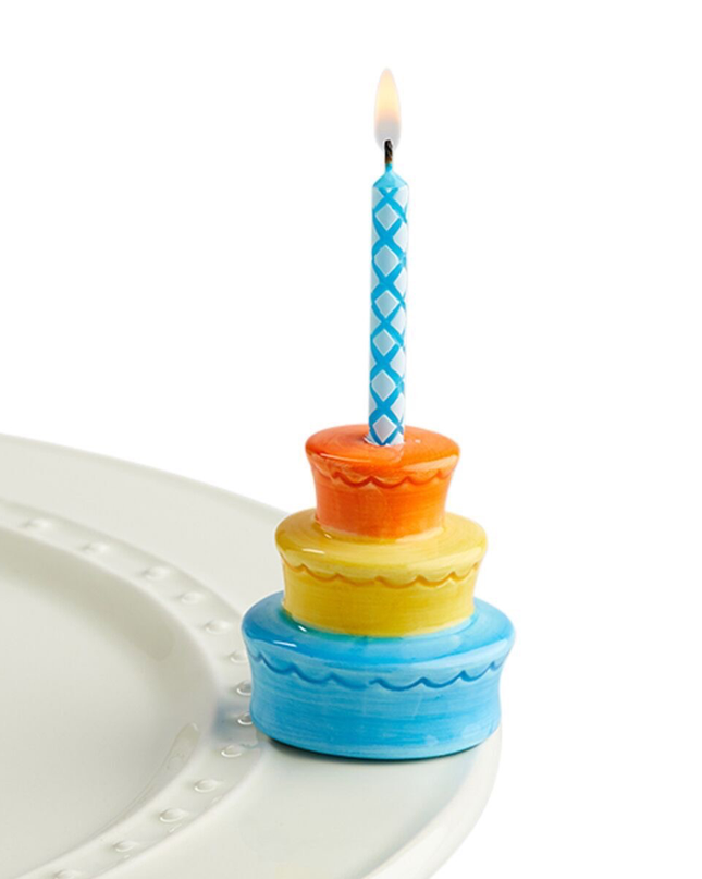 Nora Fleming Candle Holder Cake Mini — alternate view, birthday gift