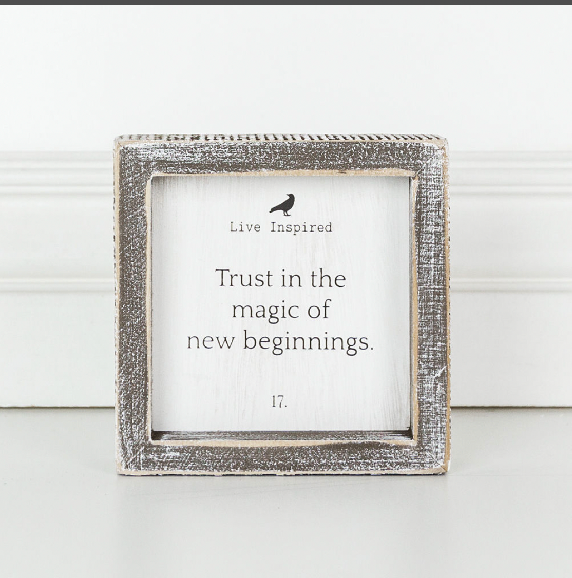 Trust In The Magic Of A New Beginning Sign