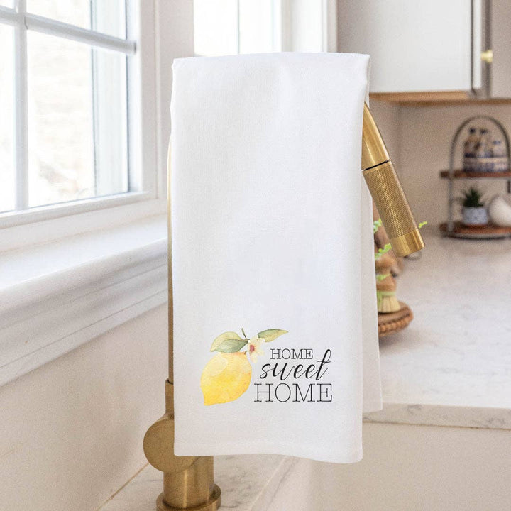 Lemon Home Sweet Home Tea Towel