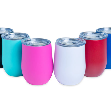 12oz  Wine Tumbler - Stainless Steel Drinkware