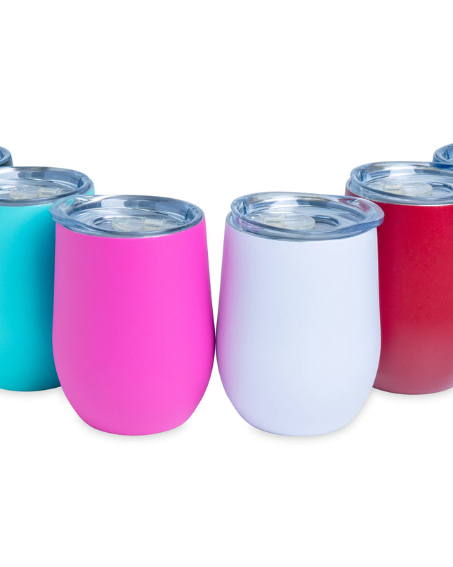 12oz  Wine Tumbler - Stainless Steel Drinkware