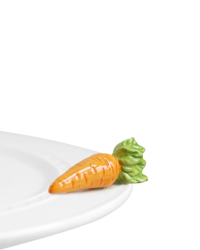 Nora Fleming Carrot Mini — Easter decorative attachment for Nora Fleming serveware