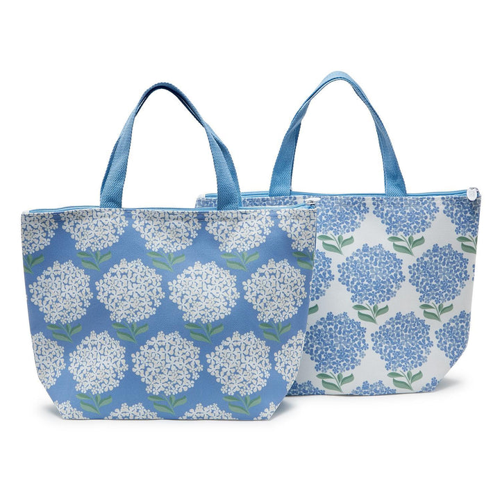 Hydrangea Thermal Lunch Tote Bag Assorted 2 Colorways - Polyester/Nylon