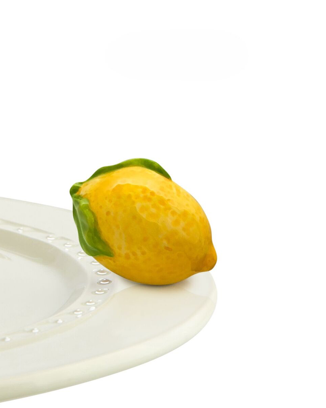 Nora Fleming Lemon Mini — summer decorative attachment for Nora Fleming serveware